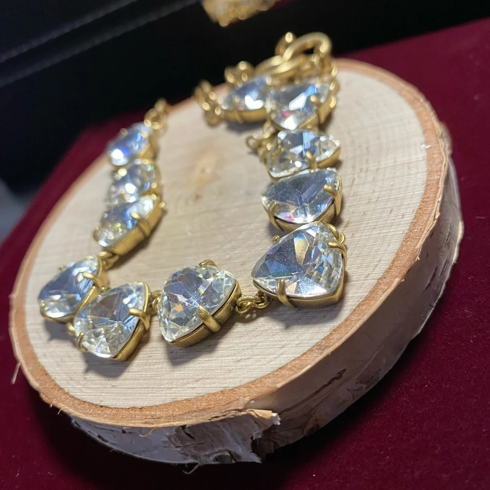 Stella & Dot Crystal Necklace 💛